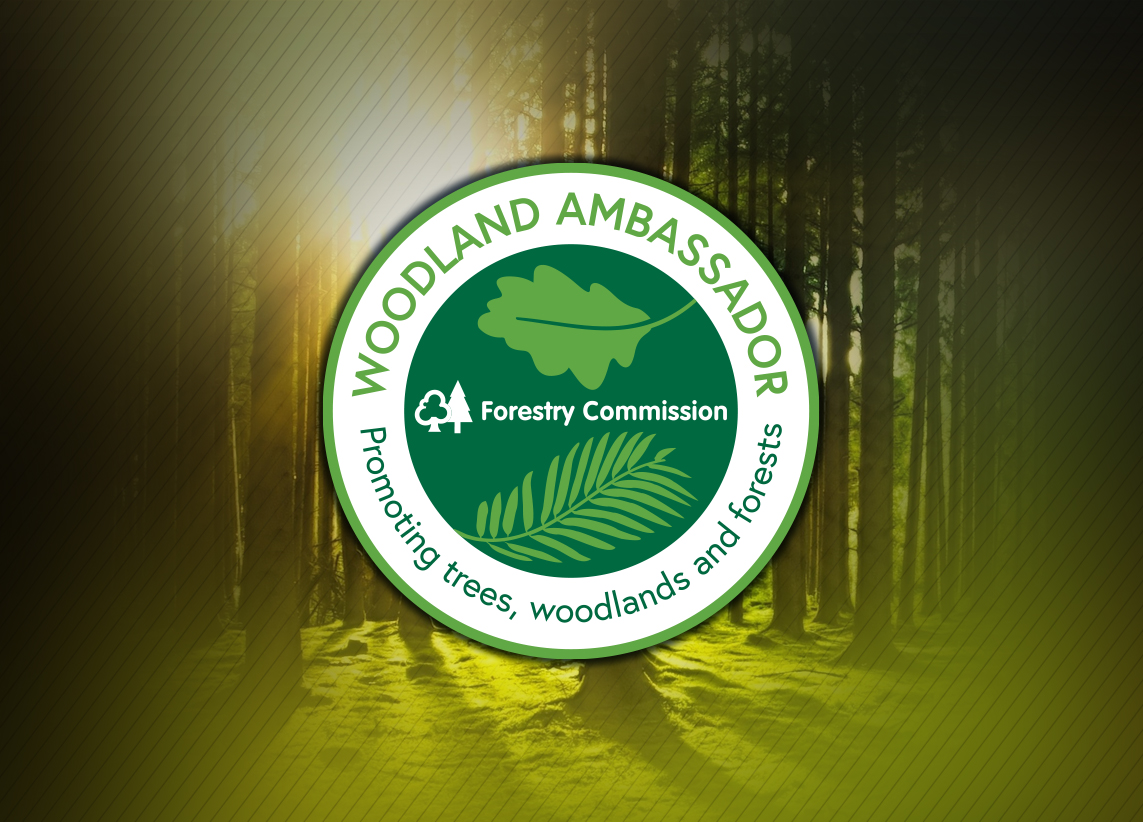 Forestry Commission Woodland Ambassador logo design