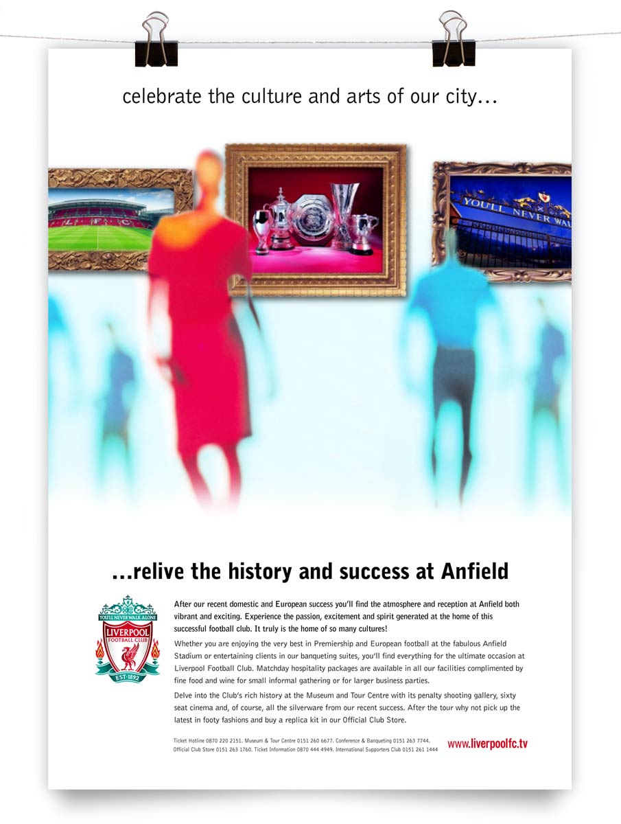 LFC Liverpool Football Club culture adverts