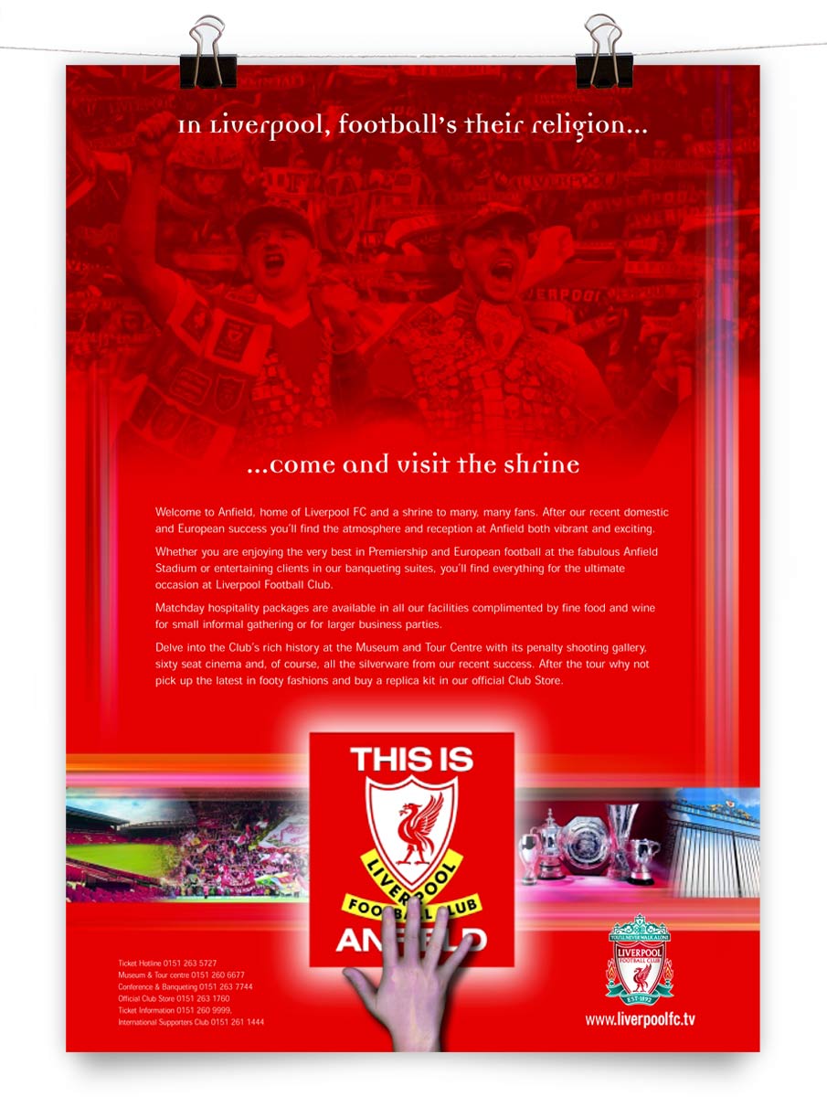 LFC Liverpool Football Club culture adverts